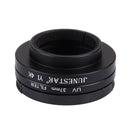 JUNESTAR for Xiaomi Xiaoyi Yi II 4K Sport Action Camera Proffesional 37mm UV Filter + Lens Protective Cap