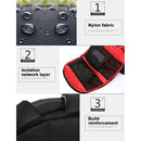 INDEPMAN DL-B012 Portable Outdoor Sports Backpack Camera Bag for GoPro, SJCAM, Nikon, Canon, Xiaomi Xiaoyi YI, Size: 27.5 * 12.5 * 34 cm(Orange)