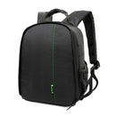 INDEPMAN DL-B012 Portable Outdoor Sports Backpack Camera Bag for GoPro, SJCAM, Nikon, Canon, Xiaomi Xiaoyi YI, Size: 27.5 * 12.5 * 34 cm(Green)