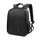 INDEPMAN DL-B012 Portable Outdoor Sports Backpack Camera Bag for GoPro, SJCAM, Nikon, Canon, Xiaomi Xiaoyi YI, Size: 27.5 * 12.5 * 34 cm(Purple)