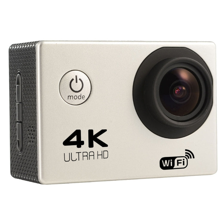 F60 2.0 inch Screen 170 Degrees Wide Angle WiFi Sport Action Camera Camcorder with Waterproof Housing Case, Support 64GB Micro SD Card(Silver)