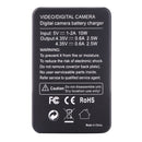AHDBT-501 LCD Screen Dual Batteries Charger for GoPro HERO5 with Displays Charging Capacity