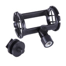 BOYA BY-C04 Camera Microphone Shockmount with Hot Shoe Mount for PVM1000 PVM1000L Microphone(Black)