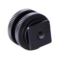 BOYA BY-C04 Camera Microphone Shockmount with Hot Shoe Mount for PVM1000 PVM1000L Microphone(Black)