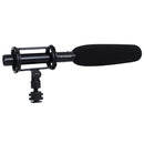 BOYA BY-C04 Camera Microphone Shockmount with Hot Shoe Mount for PVM1000 PVM1000L Microphone(Black)