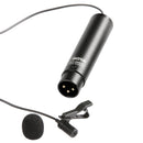 BOYA BY-M4OD Professional Clip-On XLR Connector Omni-directional Broadcast Condenser Microphone(Black)