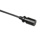 BOYA BY-M8OD Upgrade Version Professional Clip-On XLR Connector Lavalier Omni-directional Broadcast Condenser Microphone(Black)