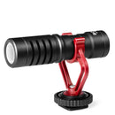 BOYA BY-MM1 Cardioid Condenser Microphone with Windshield for Smartphones, DSLR Cameras and Video Cameras(Black)