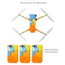 Sunnylife XMI09 Scratch-proof Sticker PVC Film for Xiaomi FIMI X8 SE (Graffiti)