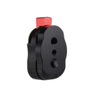 Mini Quick Release Plate for LCD Monitor Magic Arm LED light Camera Camcorder Rig(Black)