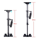 YELANGU S80T Professional 58-80cm Maximum Burden 4kg Aluminium Alloy Handheld Stabilizer Solo for DSLR & DV Digital Video & other Cameras