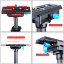 YELANGU S80T Professional 58-80cm Maximum Burden 4kg Aluminium Alloy Handheld Stabilizer Solo for DSLR & DV Digital Video & other Cameras