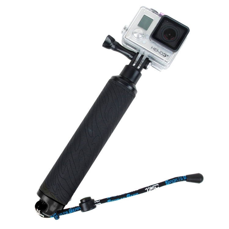 TMC HR391 Shutter Trigger Floating Hand Grip / Diving Surfing Buoyancy Stick with Adjustable Anti-lost Hand Strap for GoPro HERO4 /3+ /3, Xiaomi Xiaoyi Sport Camera(Black)