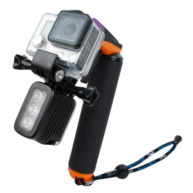 TMC HR391 Shutter Trigger Floating Hand Grip / Diving Surfing Buoyancy Stick with Adjustable Anti-lost Hand Strap for GoPro HERO4 /3+ /3, Xiaomi Xiaoyi Sport Camera(Orange)