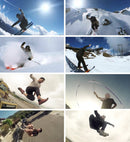 Bullet Time Rig 360 Degree Selfie Mount for PULUZ Action Sports Cameras Jaws Flex Clamp Mount for GoPro HERO10 Black / HERO9 Black / HERO8 Black /7 /6 /5 /5 Session /4 Session /4 /3+ /3 /2 /1, DJI Osmo Action, Xiaoyi and Other Action Cameras(Black)
