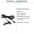 Condenser Microphone with Tie Clip for SJCAM SJ7 / SJ6 / SJ360