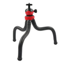 Mini Octopus Flexible Tripod Holder with Phone Clamp for iPhone, Galaxy, Huawei, GoPro HERO10 Black / HERO9 Black / HERO8 Black /7 /6 /5 /5 Session /4 Session /4 /3+ /3 /2 /1, Xiaoyi and Other Action Cameras