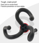 Mini Octopus Flexible Tripod Holder with Phone Clamp for iPhone, Galaxy, Huawei, GoPro HERO10 Black / HERO9 Black / HERO8 Black /7 /6 /5 /5 Session /4 Session /4 /3+ /3 /2 /1, Xiaoyi and Other Action Cameras