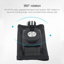 360 Degree Rotating Quick Release Strap Mount Shoulder Backpack Mount for GoPro HERO10 Black / HERO9 Black / HERO8 Black /7 /6 /5 /5 Session /4 Session /4 /3+ /3 /2 /1, and Other Action Cameras(Black)
