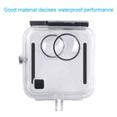40m Waterproof Housing Protective Case for GoPro Fusion, with Buckle Basic Mount & Screw & Wrench