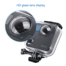 40m Waterproof Housing Protective Case for GoPro Fusion, with Buckle Basic Mount & Screw & Wrench