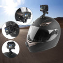 Cycling Helmet Adhesive Multi-Joint Arm Fixed Mount Set with J-Hook Buckle Mount & Screw for DJI Osmo Action, GoPro HERO9 Black / HERO8 Black /7 /6 /5 /5 Session /4 Session /4 /3+ /3 /2 /1, Xiaoyi and Other Action Cameras