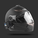 Cycling Helmet Adhesive Multi-Joint Arm Fixed Mount Set with J-Hook Buckle Mount & Adapter & Screw for DJI Osmo Action, GoPro HERO9 Black / HERO8 Black /7 /6 /5 /5 Session /4 Session /4 /3+ /3 /2 /1, Xiaoyi and Other Action Cameras