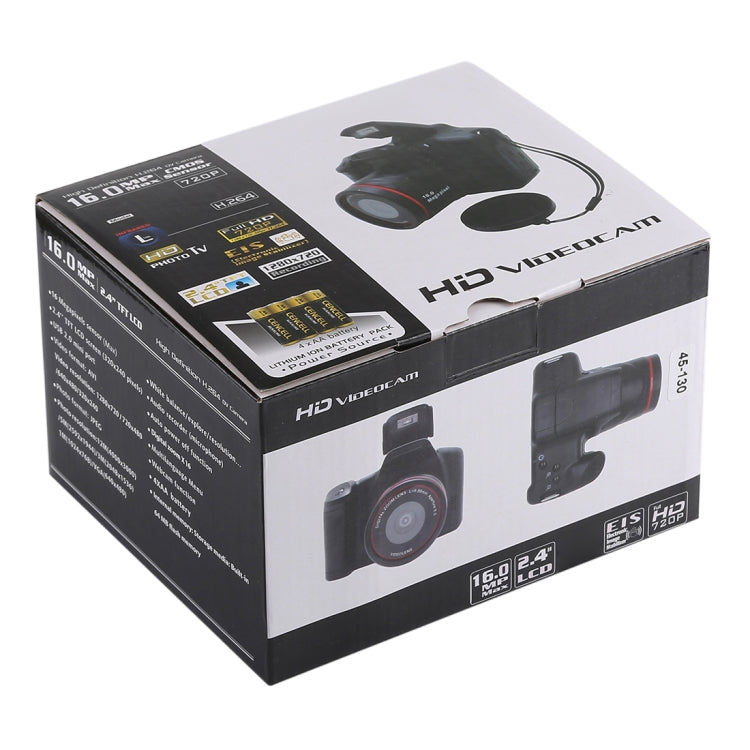 1.3 Mega Pixel HD DV SLR Camera, 2.4 inch LCD, Full HD 720P Recording, EIS