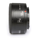 YONGNUO YN50MM F1.8N 1:2.8 Large Aperture AF Focus Lens for Nikon DSLR Cameras(Black)