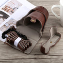 Full Body Camera PU Leather Case Bag with Strap for Fujifilm X-A5 (Coffee)