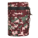 Camouflage Color Large Lens Case Zippered Cloth Pouch Box for DSLR Camera Lens, Size: 16x10x10cm (Brown)