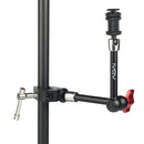 ADAI 11 inch Adjustable Articulating Friction Magic Arm(Black)