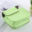 Retro Style Full Body Camera PU Leather Case Bag with Strap for FUJIFILM instax mini 9 / mini 8+ / mini 8(Green)