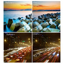 JUNESTAR Proffesional 58mm Lens Filter ND Filter Kits (ND2 + ND4 + ND8) for GoPro & Xiaomi Xiaoyi Yi & SJCAM Sport Action Camera