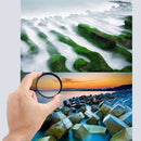 JUNESTAR Proffesional 58mm Lens Filter ND Filter Kits (ND2 + ND4 + ND8) for GoPro & Xiaomi Xiaoyi Yi & SJCAM Sport Action Camera