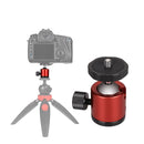 Mini 360 Degree Rotation Panoramic Metal Ball Head for DSLR & Digital Cameras(Black)
