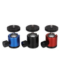 Mini 360 Degree Rotation Panoramic Metal Ball Head for DSLR & Digital Cameras (Blue)