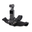 Sunnylife OP-Q9175 Elastic Adjustable Head Strap Mount Belt with Adapter for DJI OSMO Pocket(Black)