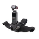 Sunnylife OP-Q9175 Elastic Adjustable Head Strap Mount Belt with Adapter for DJI OSMO Pocket(Black)