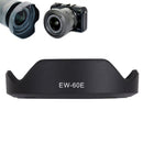 EW-60E Lens Hood Shade for Canon EF-M 11-22mm f/4-5.6 IS STM Lens