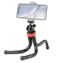 MZ305 Mini Octopus Flexible Tripod Holder with Ball Head for SLR Cameras, GoPro HERO10 Black / HERO9 Black / HERO8 Black /7 /6 /5 /5 Session /4 Session /4 /3+ /3 /2 /1, DJI Osmo Action, Xiaoyi and Other Action Cameras, Cellphone, Size:30cmx5cm
