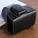 XT100 PU Leather Camera Protective bag for FUJIFILM X-T100 Camera, with Strap(Black)