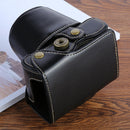 XT100 PU Leather Camera Protective bag for FUJIFILM X-T100 Camera, with Strap(Black)