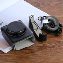 G7XII PU Leather Camera Protective bag for Canon Powershot G7X Mark 2 G7XII Digital camera, with Strap (Black)