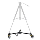 Kingjoy VX-600D Aluminium Alloy Camera Big Foot Wheel Tripod Pulley Base