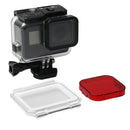 For GoPro NEW HERO /HERO6 /5 Black Touch Screen 60m Underwater Waterproof Housing Diving Protective Case with Buckle Basic Mount & Screw, No Need to Disassemble Lens