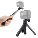 GP446 Multifunctional Mini Fixed Tripod for GoPro HERO10 Black / HERO9 Black / HERO8 Black /7 /6 /5 /5 Session /4 Session /4 /3+ /3 /2 /1, DJI Osmo Action, Xiaoyi and Other Action Cameras(Black)