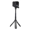 GP446 Multifunctional Mini Fixed Tripod for GoPro HERO10 Black / HERO9 Black / HERO8 Black /7 /6 /5 /5 Session /4 Session /4 /3+ /3 /2 /1, DJI Osmo Action, Xiaoyi and Other Action Cameras(Grey)