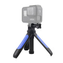 GP446 Multifunctional Mini Fixed Tripod for GoPro HERO10 Black / HERO9 Black / HERO8 Black /7 /6 /5 /5 Session /4 Session /4 /3+ /3 /2 /1, DJI Osmo Action, Xiaoyi and Other Action Cameras(Blue)