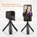 GP446 Multifunctional Mini Fixed Tripod for GoPro HERO10 Black / HERO9 Black / HERO8 Black /7 /6 /5 /5 Session /4 Session /4 /3+ /3 /2 /1, DJI Osmo Action, Xiaoyi and Other Action Cameras(Blue)